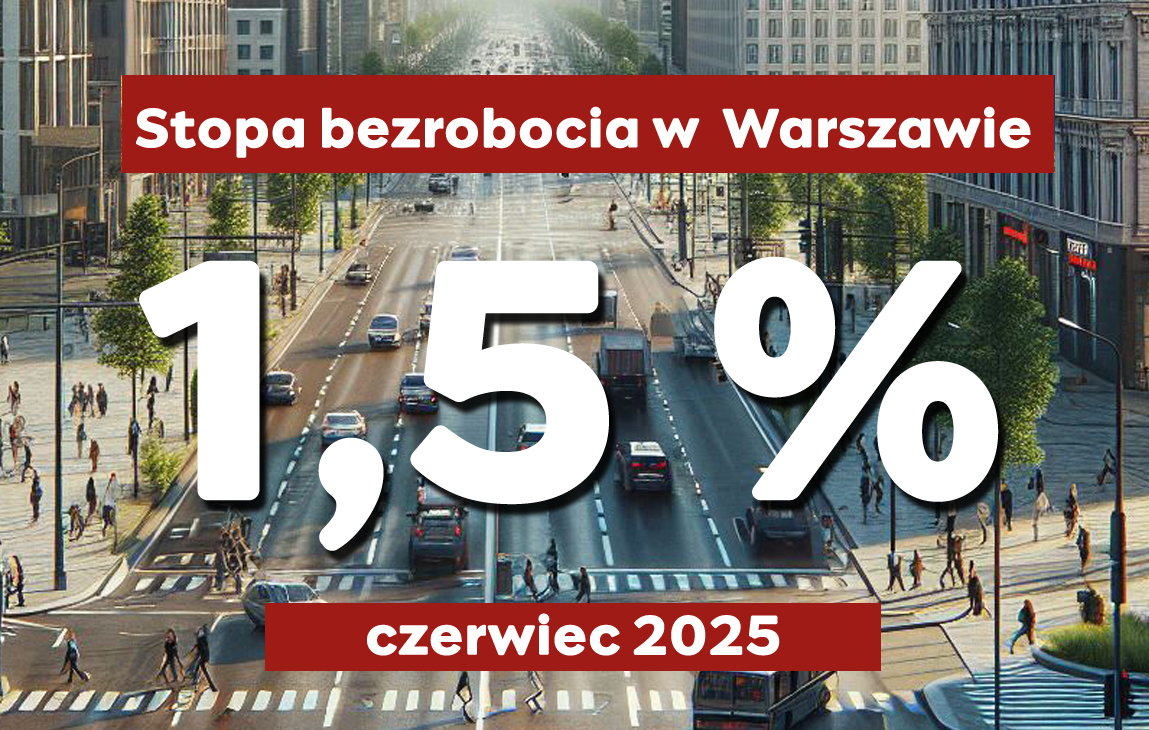 Zdjęcie artykułu Stopa bezrobocia w czerwcu 2025 r
